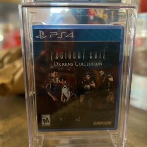 Resident Evil Origins Collection for PS4 CGC Graded 10